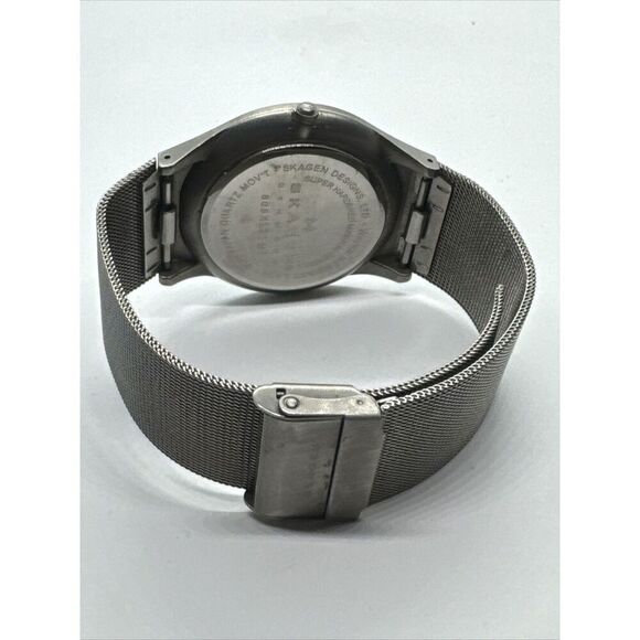 Skagen 805XLTTM1 Men Silver Stainless Steel Mesh Analog Dial Quartz Watch AEA153 main image 5